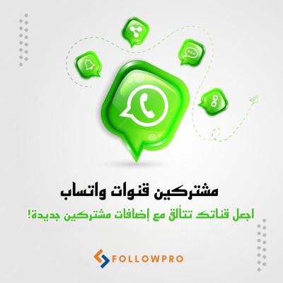 2000 مشترك قناة واتساب